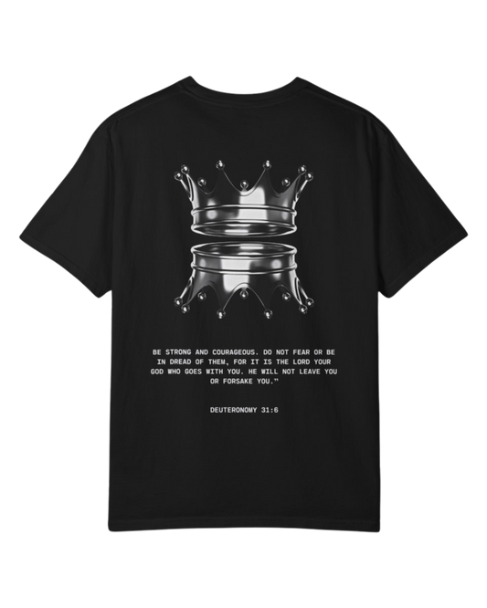 Crowned in Courage  – Deuteronomy 31:6