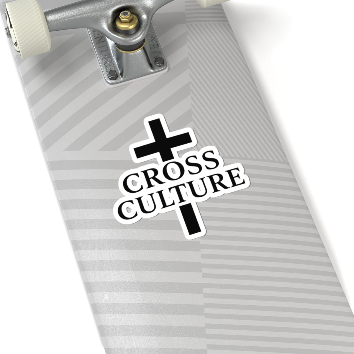 Cross Culture Logo Sticker – Marked for the Kingdom