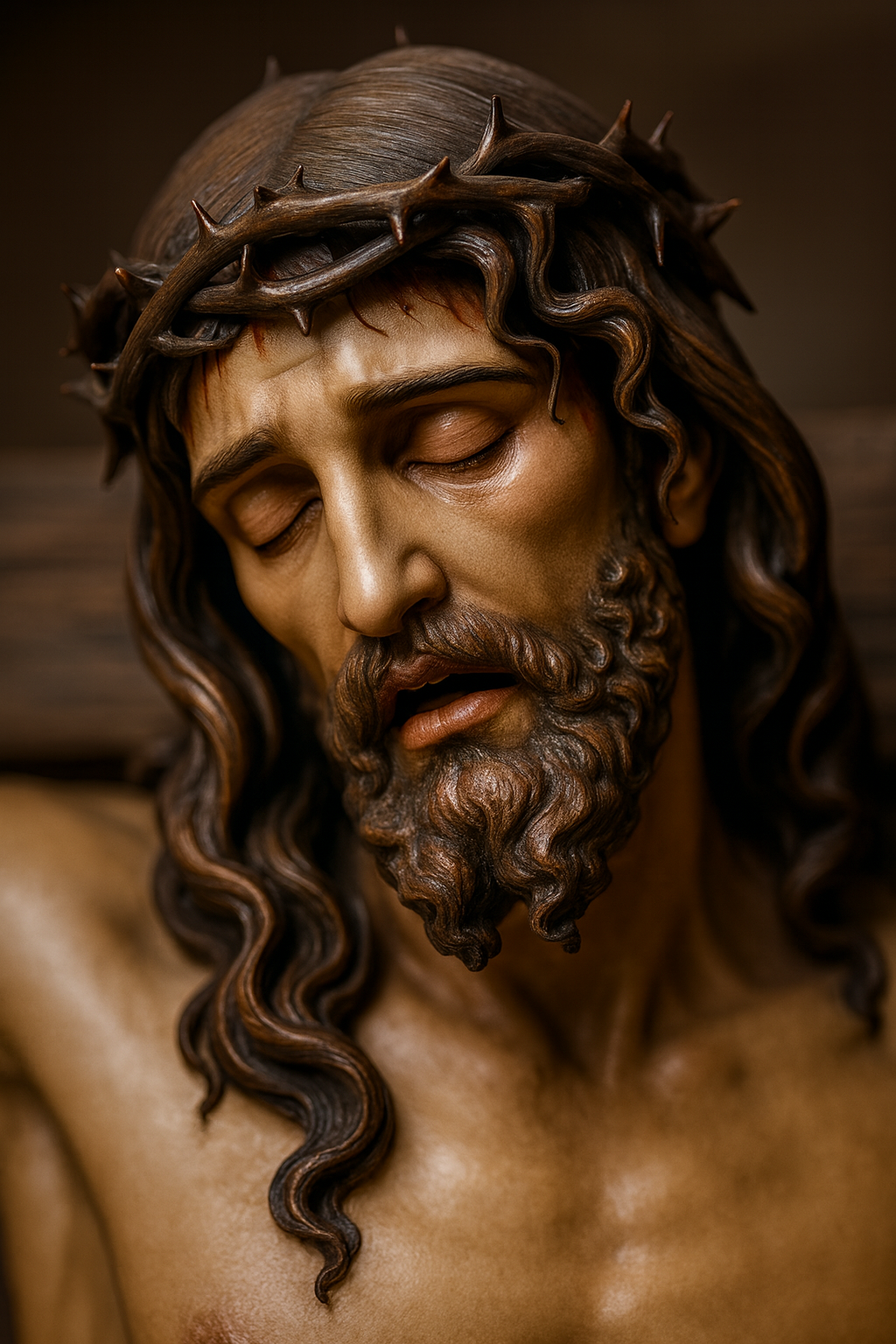 Handcrafted Jesus Crucifix Statue – Wall Cross Christian Home Décor | INRI Cross of Christ Sculpture | Catholic Gift for Prayer & Worship