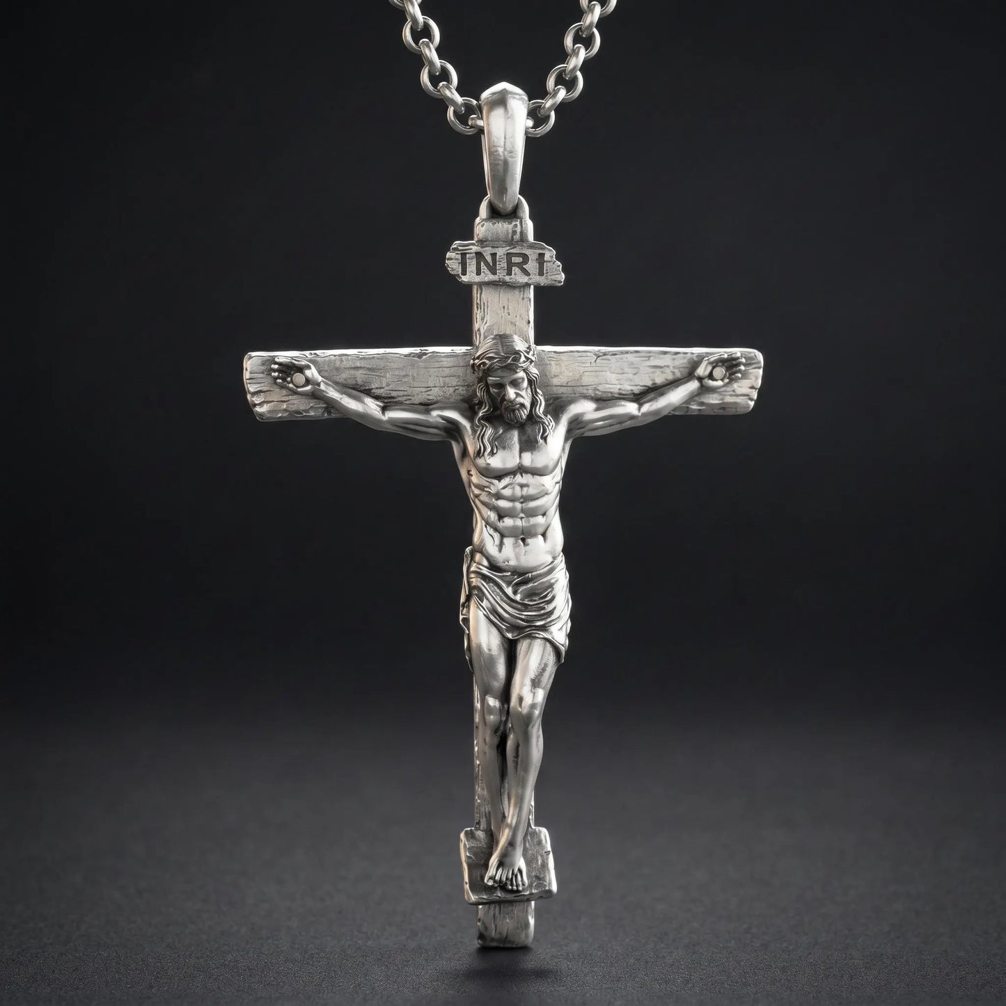 INRI Crucifix Necklace