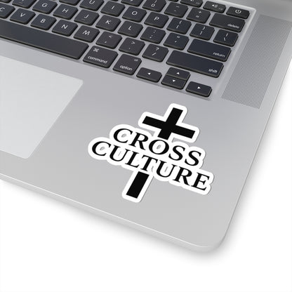 Cross Culture Logo Sticker – Marked for the Kingdom