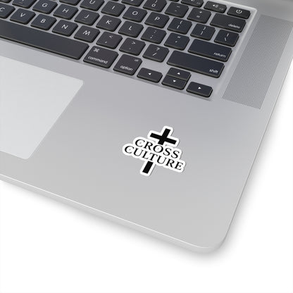 Cross Culture Logo Sticker – Marked for the Kingdom