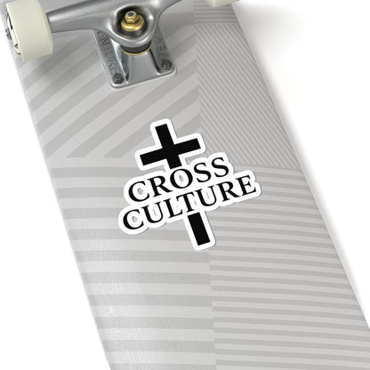 Cross Culture Logo Sticker – Marked for the Kingdom