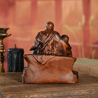 Pietà Wooden Statue