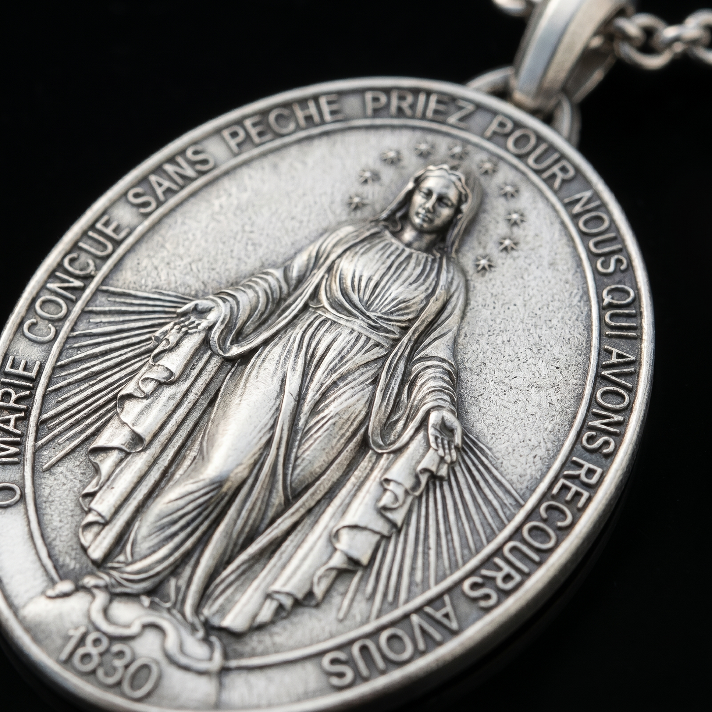 Virgin Mary - Medal Necklace