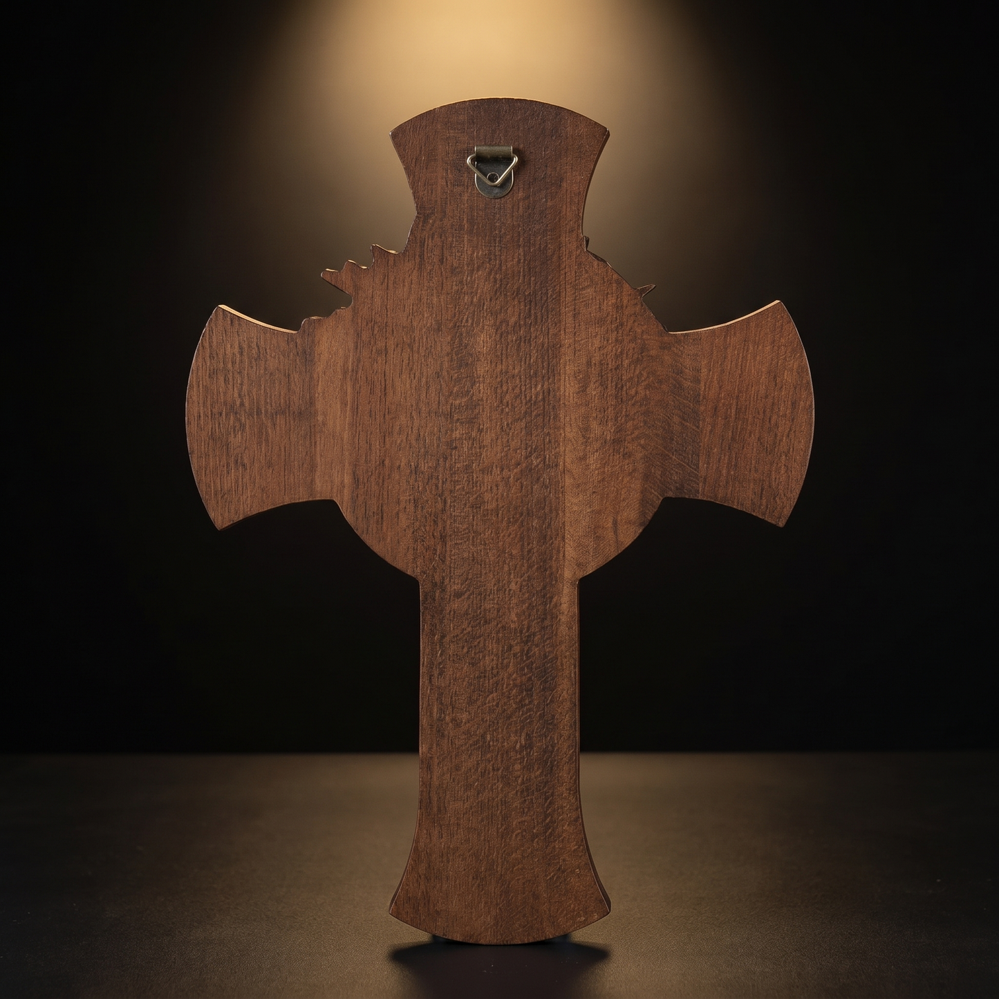 Jesus Face Wooden Cross