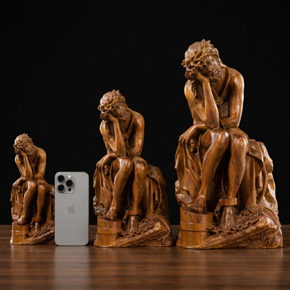 Jesus in Chains Wooden Statue