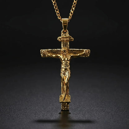 INRI Crucifix Necklace