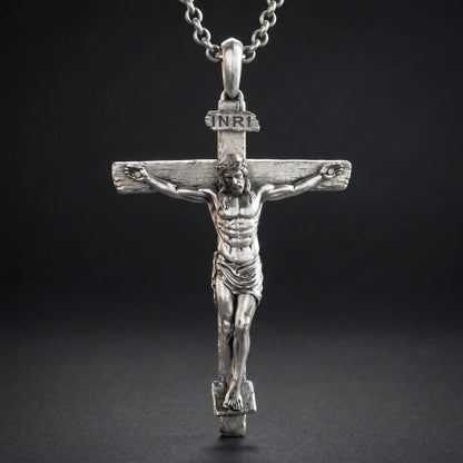 INRI Crucifix Necklace