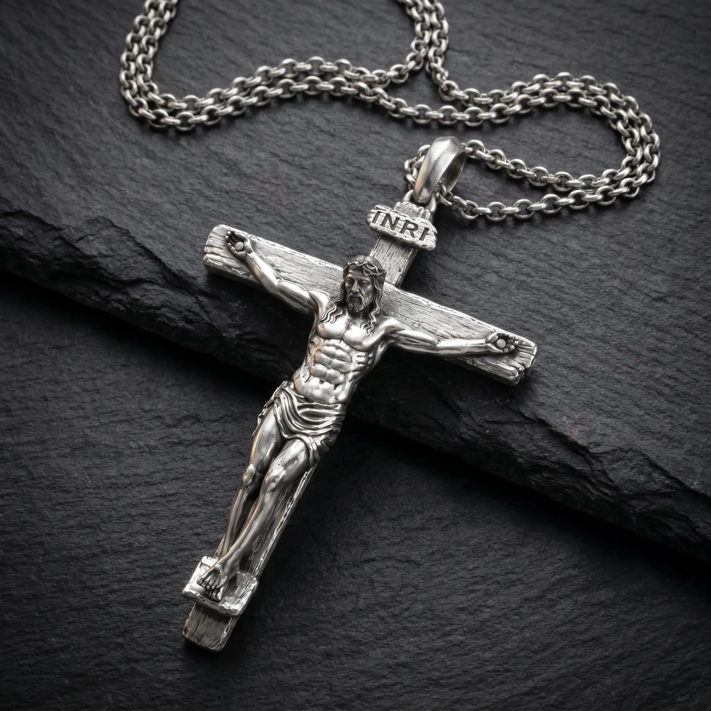 INRI Crucifix Necklace