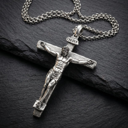 INRI Crucifix Necklace